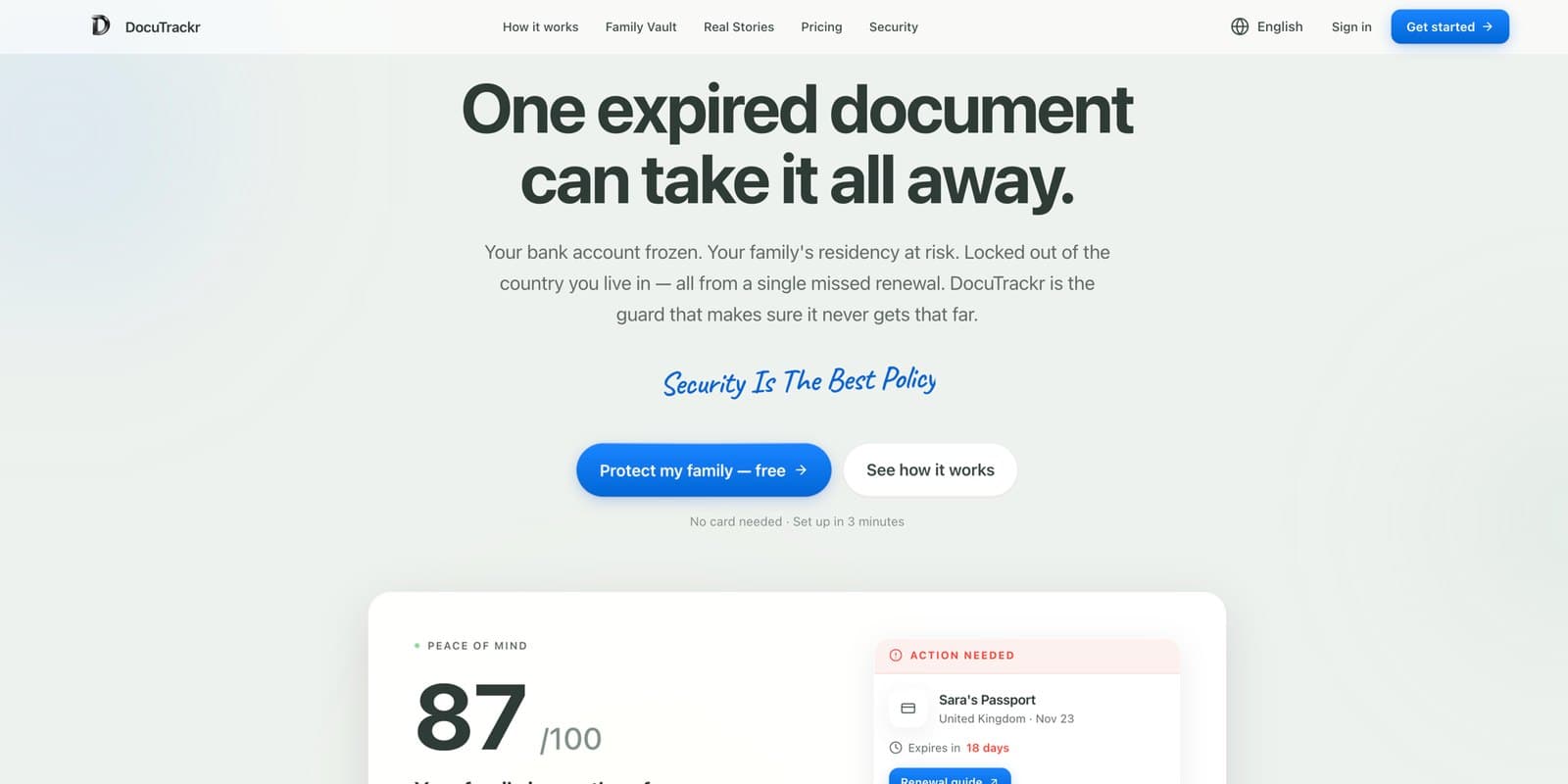 DocuTrackr Family cover